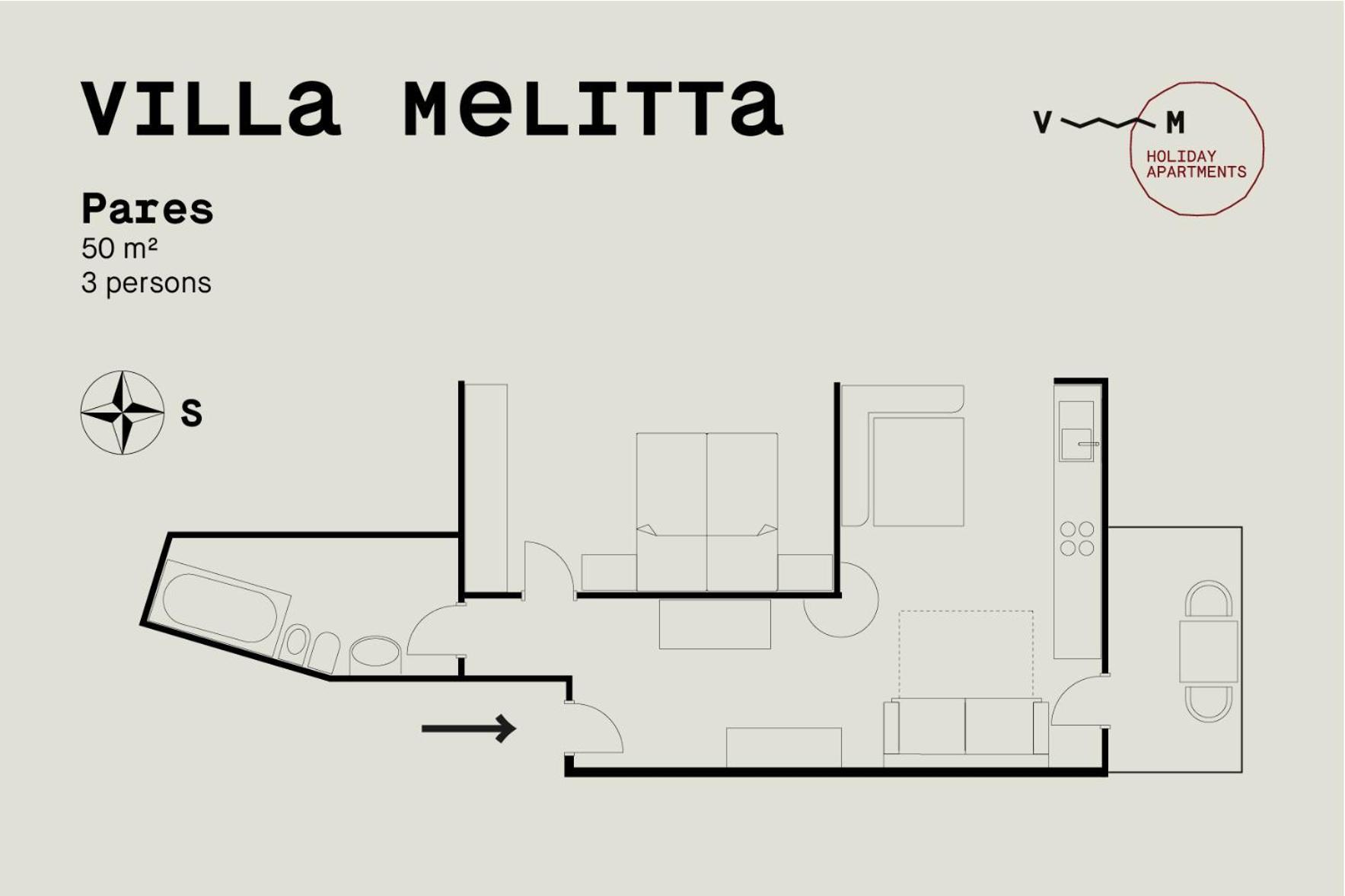 Villa Melitta 圣维吉利奥 客房 照片